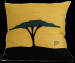 Thorn tree cushion cover